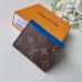 Louis Vuitton Monogram Canvas Zoé Wallet M63881 Bleu Jean 2019