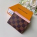 Louis Vuitton Damier Ebene Canvas Zoé Wallet N60167 Rose Ballerine 2019