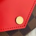 Louis Vuitton Monogram Canvas Zoé Wallet N60166 Coquelicot 2019