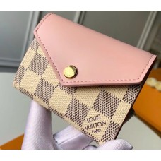 Louis Vuitton Monogram Canvas Zoé Wallet N60168 Eau de Rose 2019