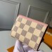 Louis Vuitton Monogram Canvas Zoé Wallet N60168 Eau de Rose 2019