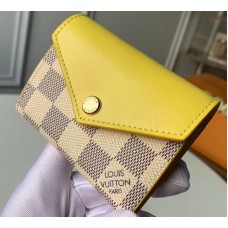 Louis Vuitton Damier Azur Canvas Zoé Wallet N60220 Pineapple 2019