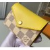 Louis Vuitton Damier Azur Canvas Zoé Wallet N60220 Pineapple 2019