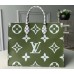 Louis Vuitton Monogram Canvas Onthego Tote Bag M44571 Kaki 2019