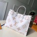 Louis Vuitton Monogram Canvas Onthego Tote Bag M44571 Kaki 2019