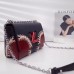 Louis Vuitton Twist MM Bag in Epi Leather M54079 Black/Red 2018