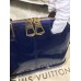 Louis Vuitton Alma BB Patent Leather Bag M54705 Marine Blue