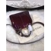 Louis Vuitton Alma BB Patent Leather Bag M51904 Dark Red 2017