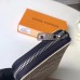 Louis Vuitton Zippy Vertical Men's Wallet in Damier Canvas N62632