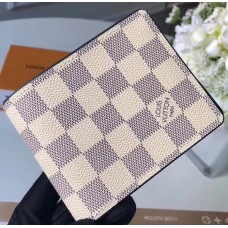 Louis Vuitton Multiple Men's Wallet in Damier Azur Canvas N60121