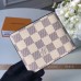 Louis Vuitton Multiple Men's Wallet in Damier Azur Canvas N60121