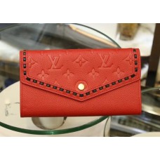 Louis Vuitton Sarah Wallet M64816 Red