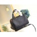 Louis Vuitton Speedy Bandouliere with Empreinte Leather M42403 Noir