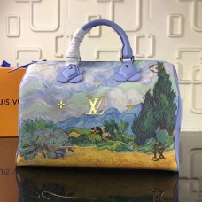 Louis Vuitton Original Masters Collection's Piece VANGOGH Speedy 30 M41526 Blue 2017