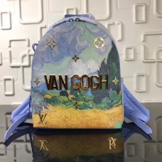 Louis Vuitton Original Masters Collection's Piece VAN GOGH Backpack M43374 Blue 2017
