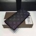 Louis Vuitton iconic black and grey Monogram Eclipse canvas wallet