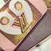 LOUIS VUITTON TWIST CHAIN WALLET M62334 PINK