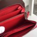 LOUIS VUITTON ZIPPY WALLET CHERRY