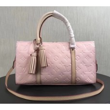 Louis Vuitton Neo Triangle Monogram Vernis Handbag Rose Ballerine 2018