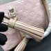 Louis Vuitton Neo Triangle Monogram Vernis Handbag Rose Ballerine 2018