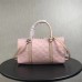 Louis Vuitton Neo Triangle Monogram Vernis Handbag Rose Ballerine 2018