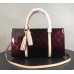 Louis Vuitton Neo Triangle Monogram Vernis Handbag Amarante 2018