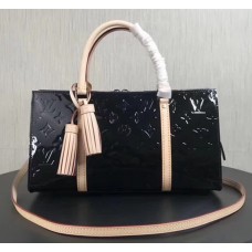 Louis Vuitton Neo Triangle Monogram Vernis Handbag Black 2018