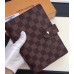 Louis Vuitton Damier Ebene Canvas Notebook Cover M20004