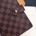 Louis Vuitton Damier Ebene Canvas Notebook Cover M20004