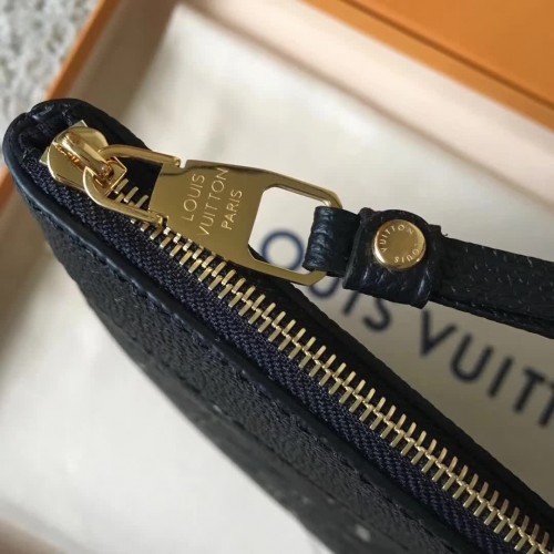  Louis Vuitton M62937 Daily Pouch, Monogram Amplant, Clutch  Bag, Bag-in-Bag, Noir, Black, Women's, Genuine Cosmetic Box, Shop Bag  Included, Black : Clothing, Shoes & Jewelry