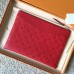 Louis Vuitton Daily Pouch in Monogram Empreinte Leather M62938 Red