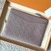 Louis Vuitton Daily Pouch in Monogram Empreinte Leather M62938 Grey