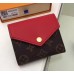 Louis Vuitton Zoé Wallet in Monogram Canvas M62933 Red