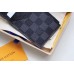 Louis Vuitton Damier Graphite Canvas Coin Card Holder N64038