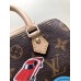 Louis Vuitton Monogram Canvas Nano Speedy Pink/Blue 2017