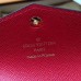 Louis Vuitton Sarah Multicartes Wallet M61273 Red