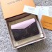 Louis Vuitton Sarah Multicartes Wallet M61273 Pink