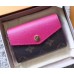 Louis Vuitton Sarah Multicartes Wallet M61273 Hot Pink