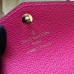 Louis Vuitton Sarah Multicartes Wallet M61273 Hot Pink