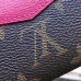 Louis Vuitton Sarah Multicartes Wallet M61273 Hot Pink