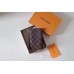 Louis Vuitton Damier Ebene Canvas Passport Cover M60181