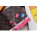Louis Vuitton Monogram Canvas Passport Cover M62089 Red