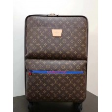 Louis Vuitton Monogram Ebene Canvas Pégase Légère 53 Business Rolling Luggage 2018