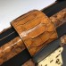 Louis Vuitton Petite Malle N94723 Brown Python Leather/Black 2018