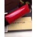 Louis Vuitton Monogram Vernis Leather Cosmetic Pouch M90172 Red