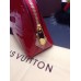 Louis Vuitton Monogram Vernis Leather Cosmetic Pouch M90172 Red