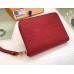 Louis Vuitton Zippy Coin Purse in Monogram Empreinte Leather M60740 Red