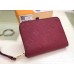 Louis Vuitton Zippy Coin Purse in Monogram Empreinte Leather M60740 Burgundy