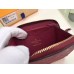 Louis Vuitton Zippy Coin Purse in Monogram Empreinte Leather M60740 Burgundy