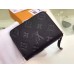 Louis Vuitton Zippy Coin Purse in Monogram Empreinte Leather M60574 Black